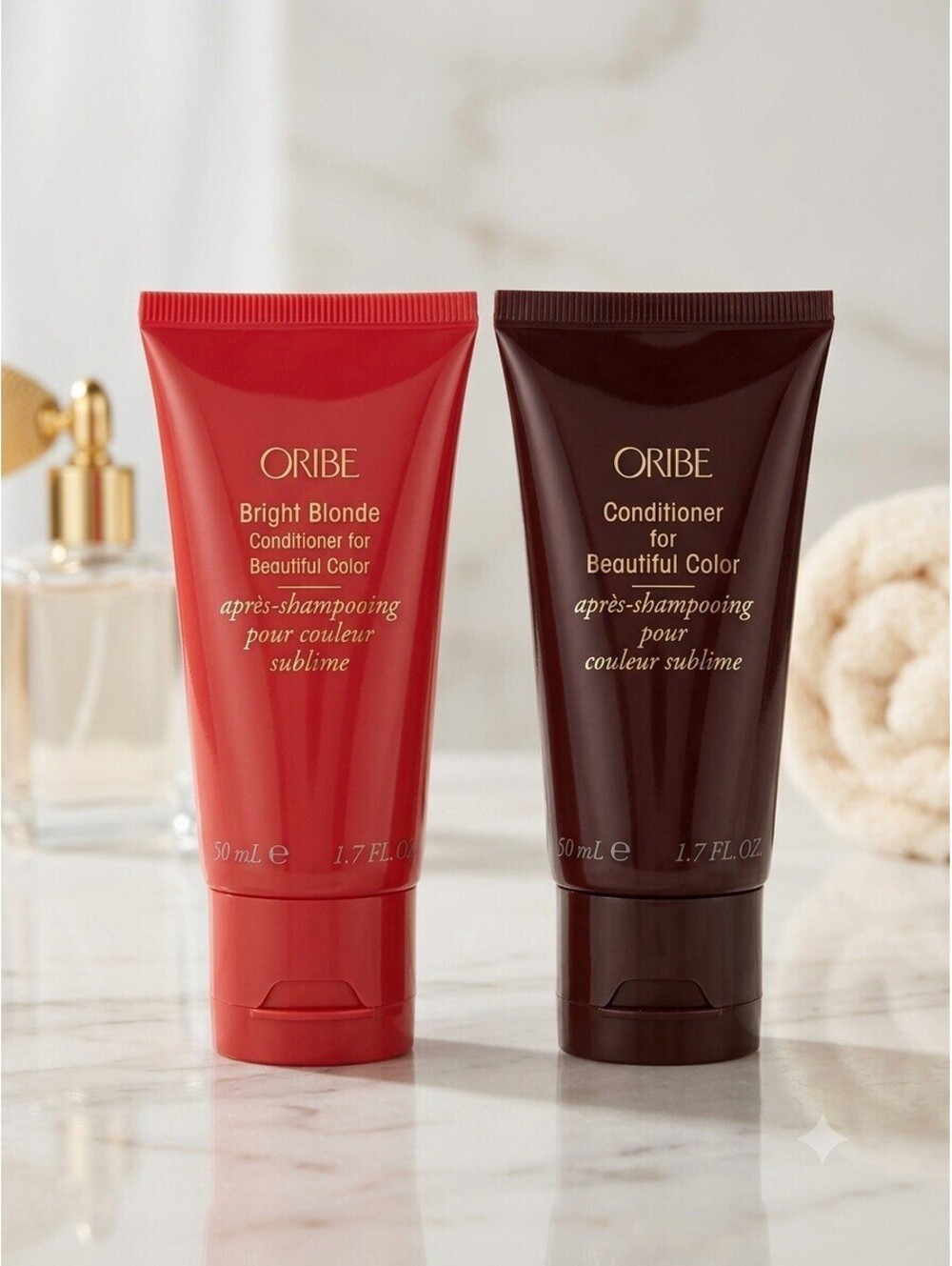 Oribe Conditioner Lot of 2 Travel Size - Bright Blonde & Beautiful Color 1.7 oz⁠